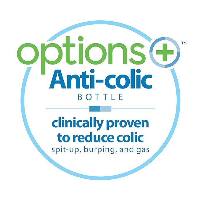 Dr. Brown’s Anti-Colic Options+ Wide-Neck Sippy Bottle Starter Kit, 9oz/270mL, with Level 3 Medium-Fast Flow Nipple and Soft 100% Silicone Sippy Spout, Green, BPA Free, 6m+