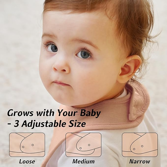 Muslin Baby Bibs Cotton Baby Drool Bandana Bibs for Baby Girls Boys Infant Newborn Toddler Drooling and Teething