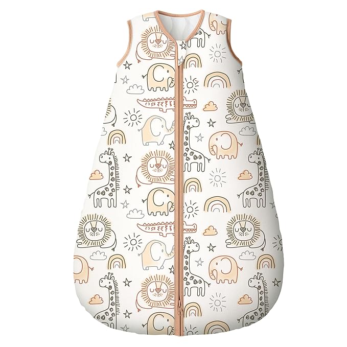 Yoofoss Baby Sleep Sack 18-24 Months, TOG 2.5 Baby Wearable Blanket with 2-Way Zipper, 100% Organic Cotton Fabric Winter Newborn Sleeping Sack, Warm Soft Comfy(X-Large)