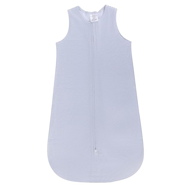 Ely's & Co. 100% Cotton Wearable Blanket Baby Sleep Bag 2 Pack (12-18 Months, Blue)