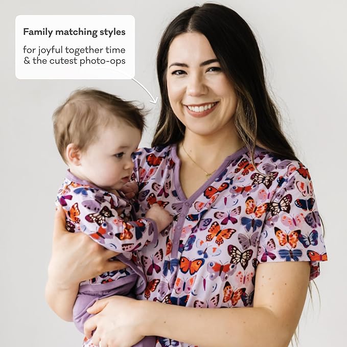 Little Sleepies Pajamas for Baby Boys & Girls, Viscose from Bamboo Baby Pajamas, Preemie & Newborn Sleepers, 2-Way Zipper PJs