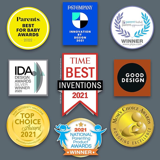 Chicco Duo 5oz. Hybrid Baby Bottle with Invinci-Glass Inside and Plastic Outside | Dishwasher, Bottle Warmer, and Electric Sterilizer Safe | Intui-Latch Nipple | Clear/Pink, 2pk