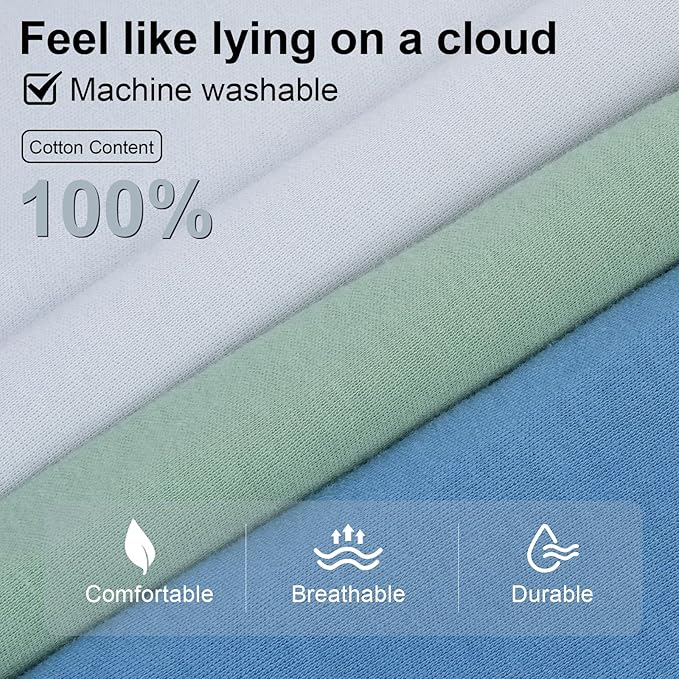 3 Pack Baby Sleep Sack 18-24 Months 100% Cotton TOG 0.5 Baby Sleeping Bag 2-Way Zipper Toddler Wearable Blankets Comfy Stretchy Summer Sleep Sacks