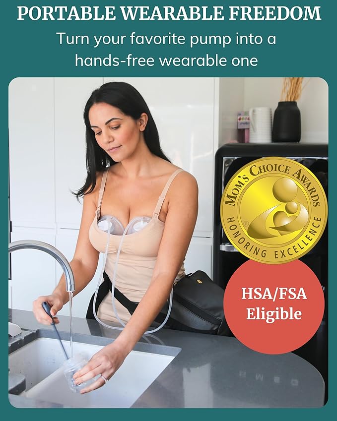 Wearable Breast Milk Collection Cups - Works with Baby Buddha, Legendairy Milk, Spectra, Imani, Zomee, Freemie (24mm)