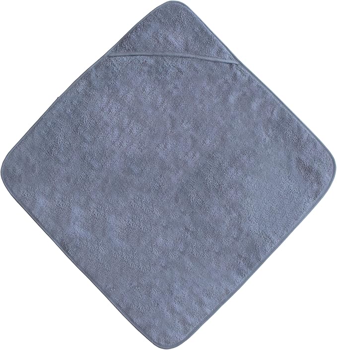 mushie Baby Hooded Towel | Organic Cotton (Tradewinds)