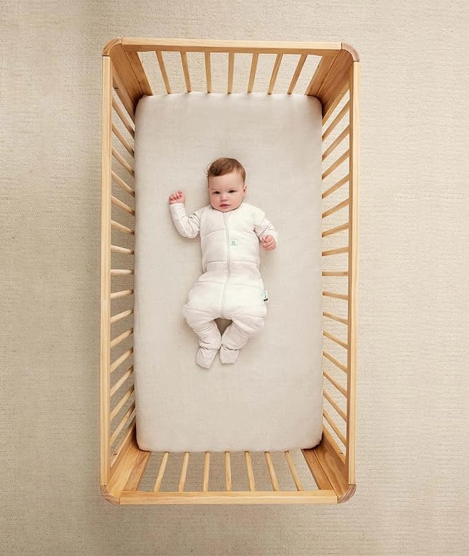 ergoPouch 1.0 TOG Sleeping Bag – Breathable, Cozy Sleepwear for Boys and Girls (2-3 Years, Oatmeal Marle)