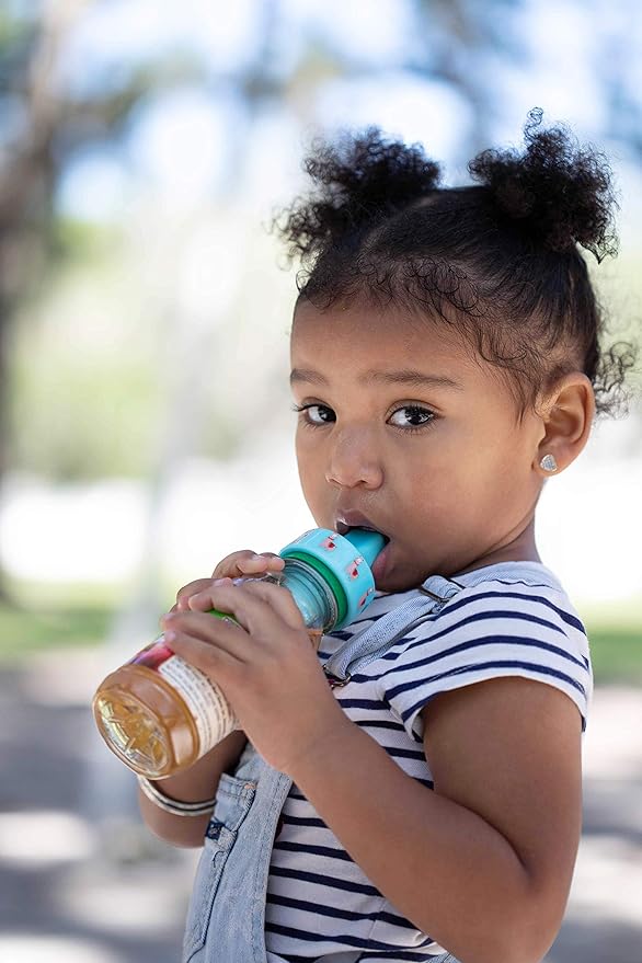 Refresh-a-Baby Reusable Bottle Top Spout Adapter – Reusable, Easily Convert Any Bottle into a Spill-Proof Sippy – Perfect for Travel & Everyday Use, BPA-Free, Dishwasher Safe - Pack of 2 (Llama)
