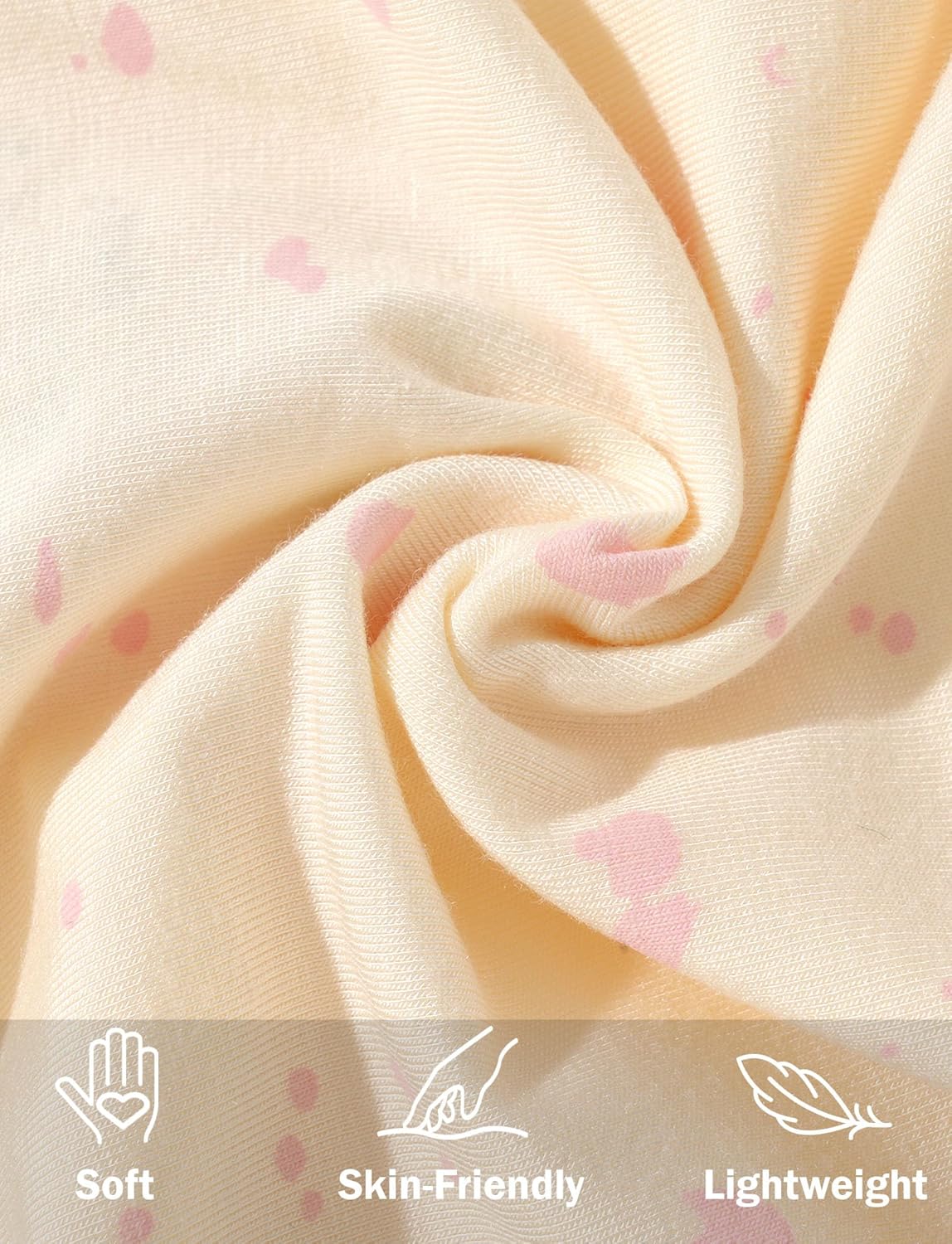 SEAUR Girls' Seamless Underwear 4-Pack Soft Breathable Ice Silk Boyshorts Panties Cute Prints Boxer Briefs for 6-16 Years