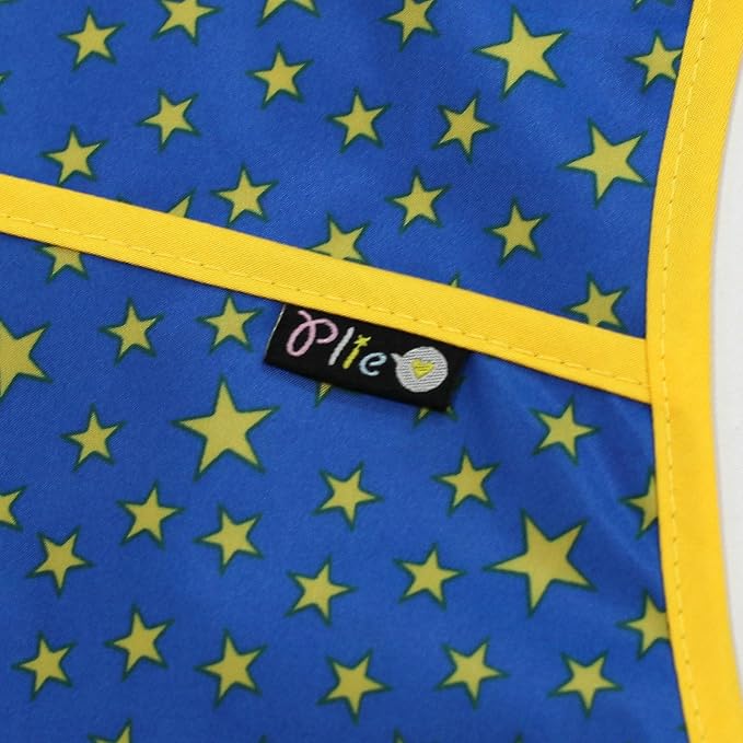 Full Coverage Waterproof Feeding Bib for Toddlers – Extra Long Apron Bib for Mealtime, Self-Feeding, BPA-Free