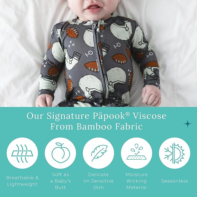 Posh Peanut Convertible Baby Sleepers - Girls Footless Baby Pajamas with 2 Way Zipper for Easy Diaper Changes