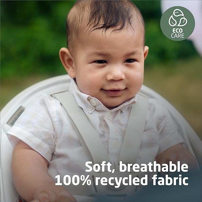 Maxi-Cosi Moa 8-in-1 High Chairs for Babies and Toddlers, Machine Washable Infant High Chair, Compact, Convertible High Chair Lightweight Design, Classic Slate