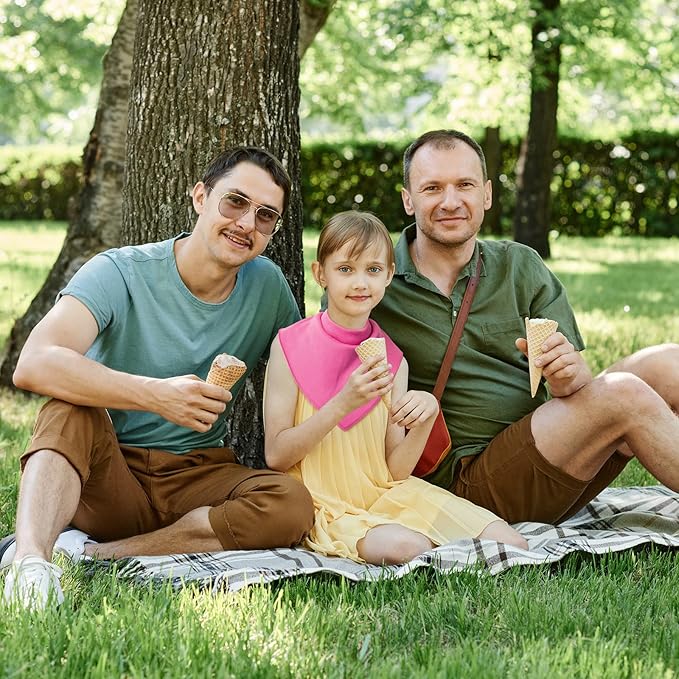 Adult Drool Bib for Special Needs, Large Elderly Bandana, Teen Bib for Women Men, Soft Absorbent Set for Kids