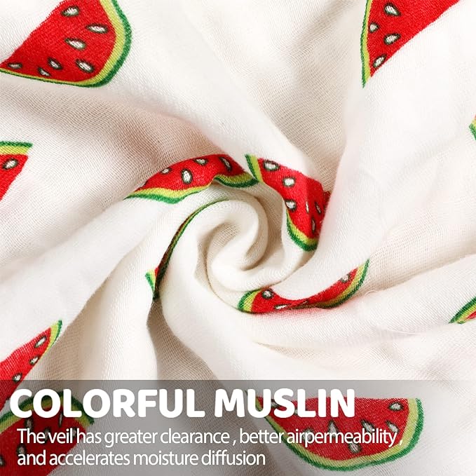 Chumia 20 Pack Muslin Baby Burp Cloths Large 20 x 10 Inches Cotton Baby Burp Rags Towel and Washcloths Face Towels 6 Layers Super Absorbent for Infant Shower,20 Styles