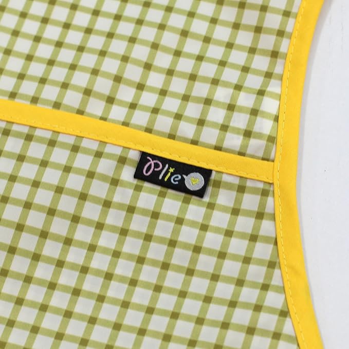 Full Coverage Waterproof Feeding Bib for Toddlers – Extra Long Apron Bib for Mealtime, Self-Feeding, BPA-Free