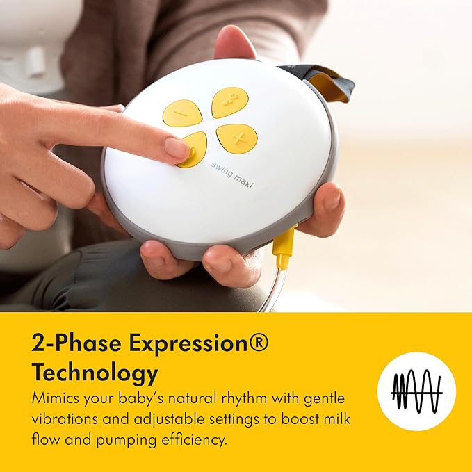 Medela Pump Your Way Deluxe Bundle Featuring Swing Maxi Double Electric Breast Pump with Wearable Hands-Free Collection Cups, PersonalFit Flex Breast Shields and Connectors