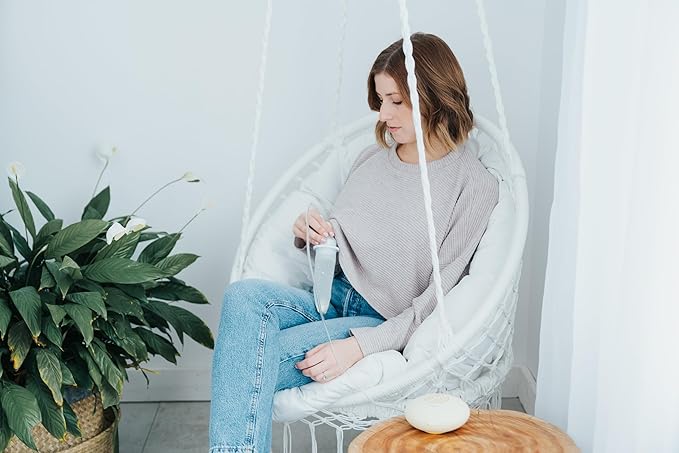 Playtex Baby Nurser Reusable Silicone PODS, 4 Oz (6 Count), Anti-Colic, Gas Reduction, Connects to Breast Pump, Freezer Friendly, Feeding Essentials for Newborn and Breastfeeding Babies