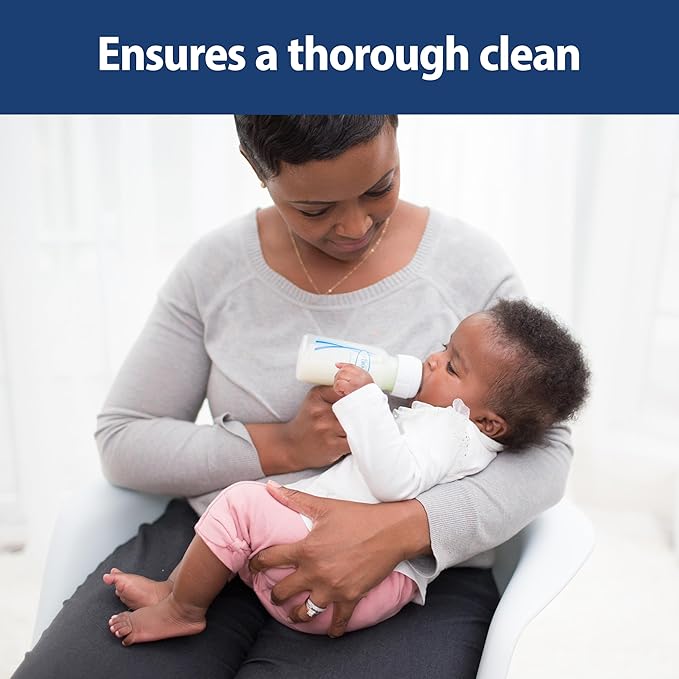 Dr. Brown's Dishwasher Basket for Small Baby Bottle Parts, Pacifiers, and Accessories, Clean, Store and Organize Newborn Essentials, BPA Free, Black