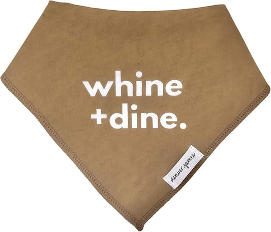 Denver James Bandana Feeding Drool Baby Bib I Soft Organic Cotton I Fleece Back