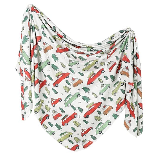 Copper Pearl Large Premium Knit Baby Swaddle Receiving Blanket Griswold