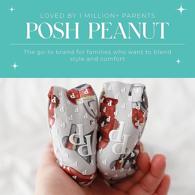 Posh Peanut Convertible Baby Sleepers - Girls Footless Baby Pajamas with 2 Way Zipper for Easy Diaper Changes