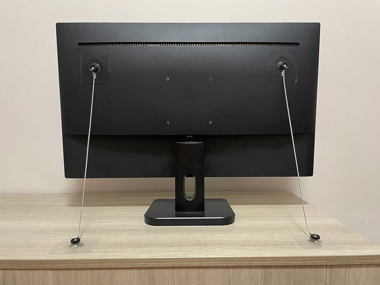 18 inches Stainless Steel Furniture Straps for Baby Proofing, No-Drill Furniture Anchors Earthquake Straps, Prevent Falling and Anti Tip TV Safety Straps, 6 Pcs