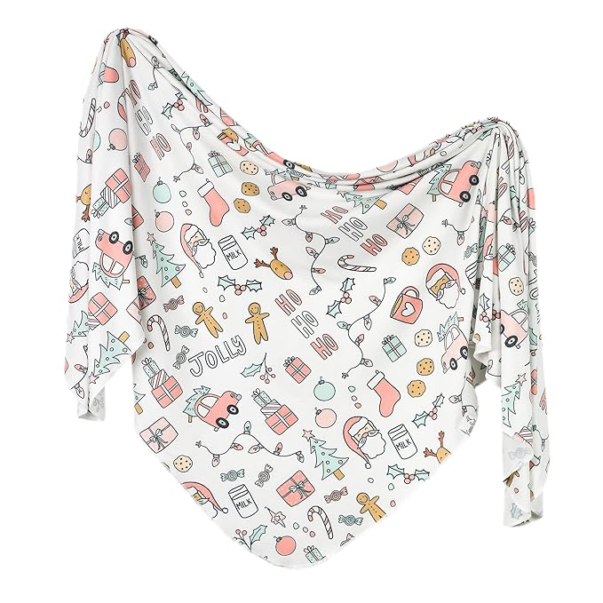 Copper Pearl Large Premium Knit Baby Swaddle Receiving Blanket Cindy