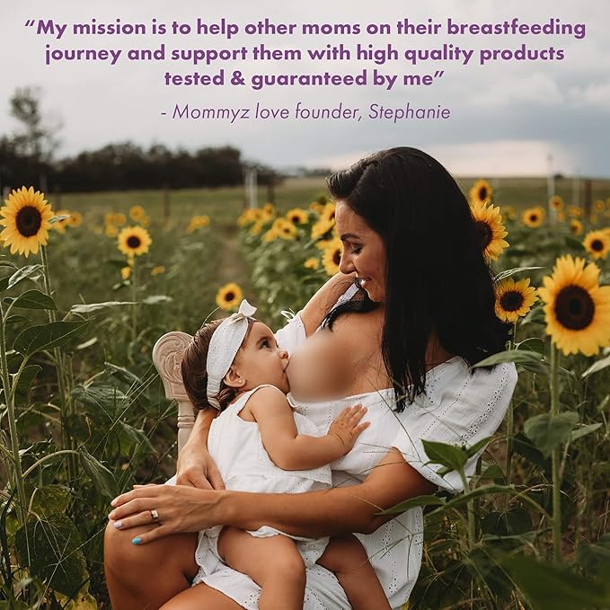 Mommyz Love Breast Shells & Milk Catcher for Breastfeeding New Model with Plugs - Breast Milk Catcher to Relieve Cracked Sore & Engorged Nipples - Breast Shells Milk Collector for Leaking Milk 2 Pack