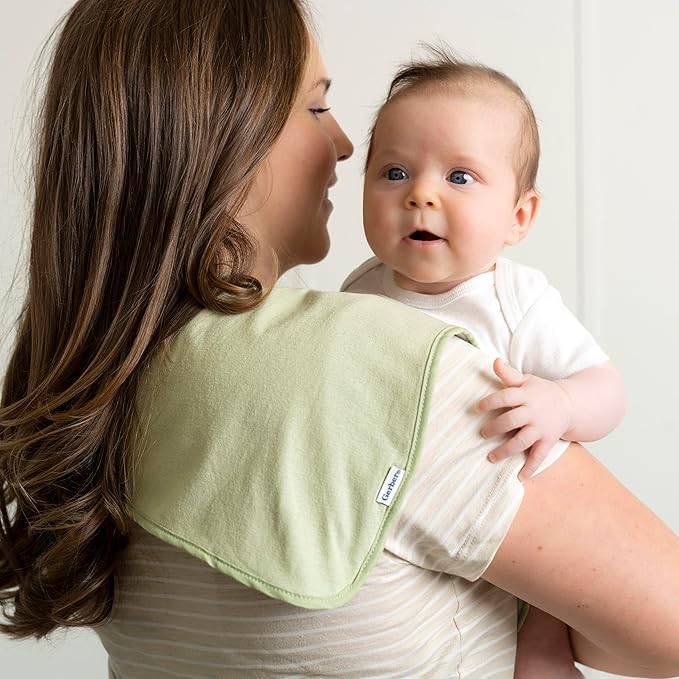 Gerber Baby Unisex Burp Cloth, Pink Blue, Size 10.5" x 21" (Pack of 60)