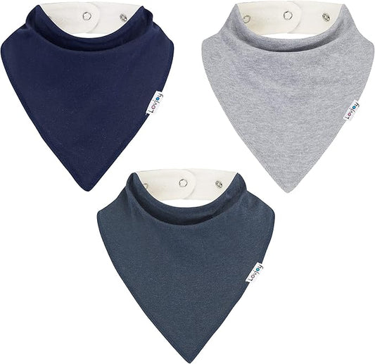 Lovjoy Large Bandana bibs - Special Needs Bibs - For Older Children, Youth and Adults - Practical, absorbent and Stylish