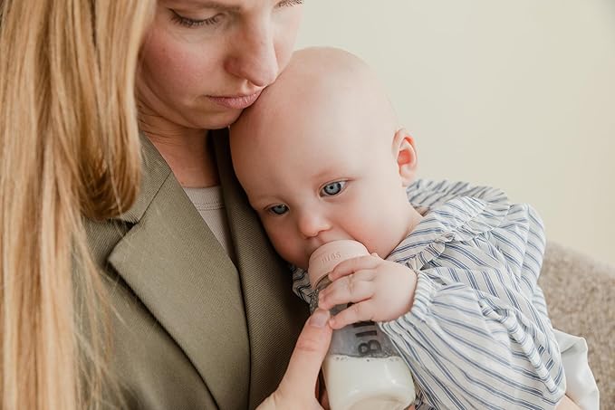 BIBS Baby Bottle 5 oz / 150 ml - BPA-Free, Dishwasher Safe - Compatible with BIBS Bottle Sets (Sold Separately)