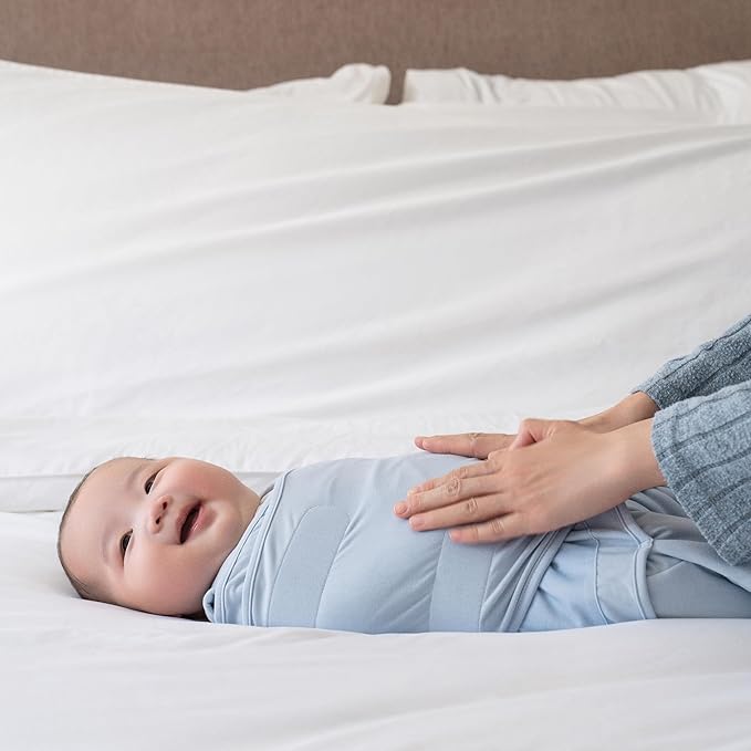 HALO SleepSack SuperSoft Swaddle, Cozy Bamboo Viscose, 3-Way Adjustable Swaddle, 2 Way Zipper, 2 TOG