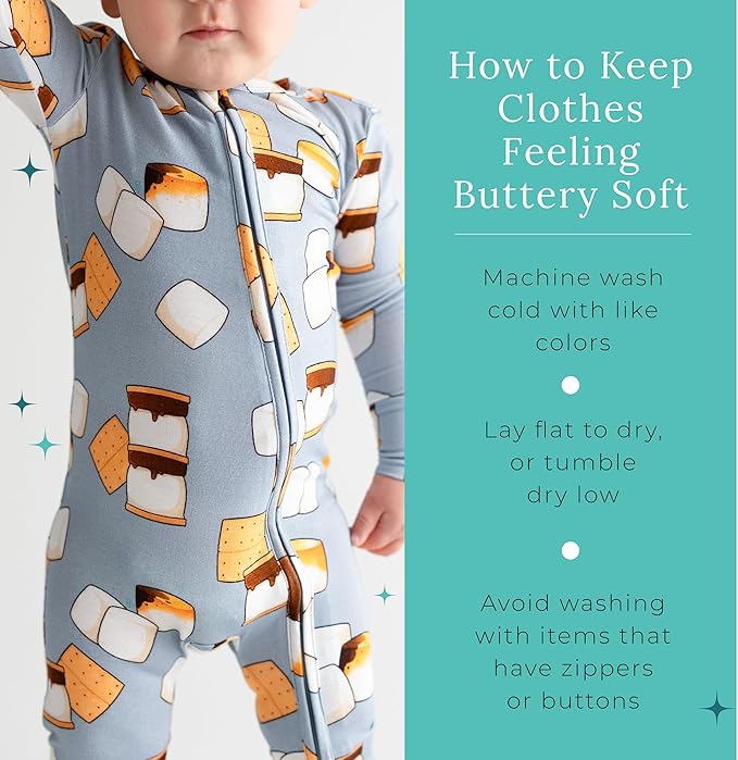 Posh Peanut Convertible Baby Sleepers - Girls Footless Baby Pajamas with 2 Way Zipper for Easy Diaper Changes