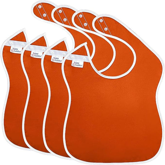 Large Waterproof Bibs Outdoor Collection - 4pk, 12pk, 48pk