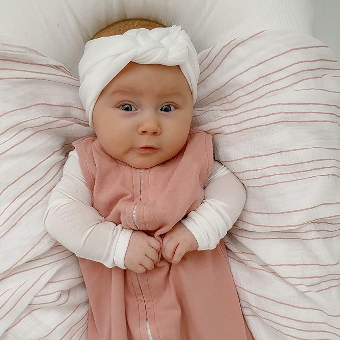 Baby Wearable Blanket - Baby Sleep Sack 100% Interlock Knit Cotton - Sleep Sack 3-6 Months - Comfy Soft Lightweight, 2-Pack Set