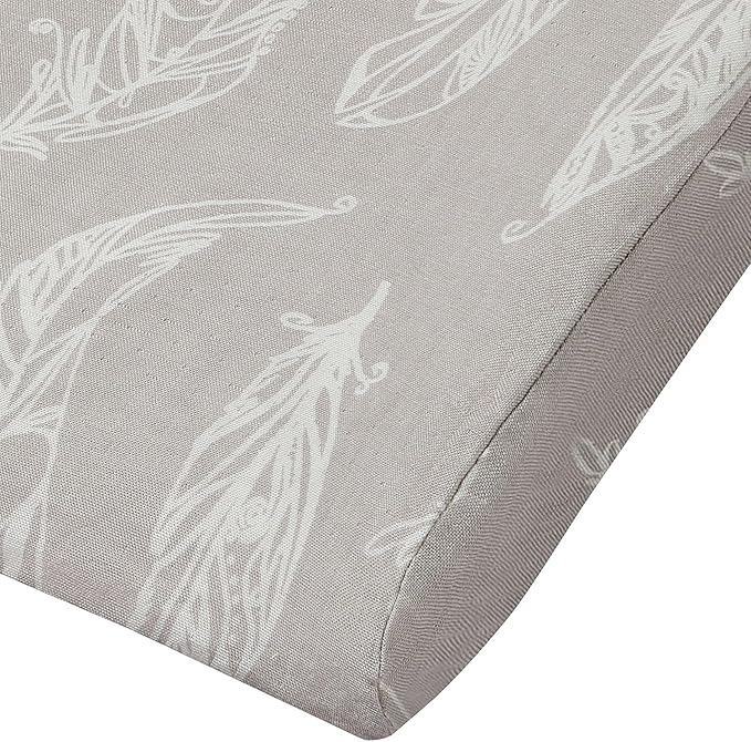 Nest Designs Toddler Pillow with Bamboo Viscose Pillowcase - Feather Grey, Small