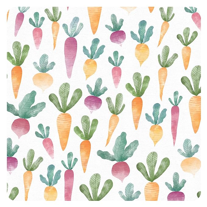 BapronBaby Farm Produce Bapron - No Neck Tie Safer Bib for Baby & Toddler - Soft Waterproof Stain Resistant - Machine Washable - Sz Baby/Toddler 6m-3T