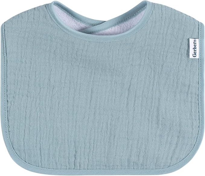 Gerber Unisex Baby Muslin 8 Pack Drooling Bibs