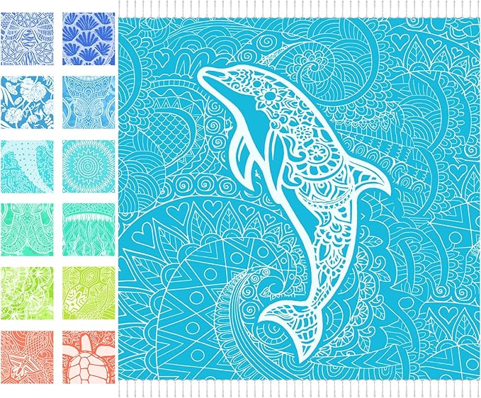 Oversized Turkish Beach Towel Blanket XXL Cotton Sandproof Towels Boho Woven Extra Large Big Sand Free Giant Throw Thick Blankets Huge Quilt XL Picnic Camping Necessities Cloud For Adult Gifts