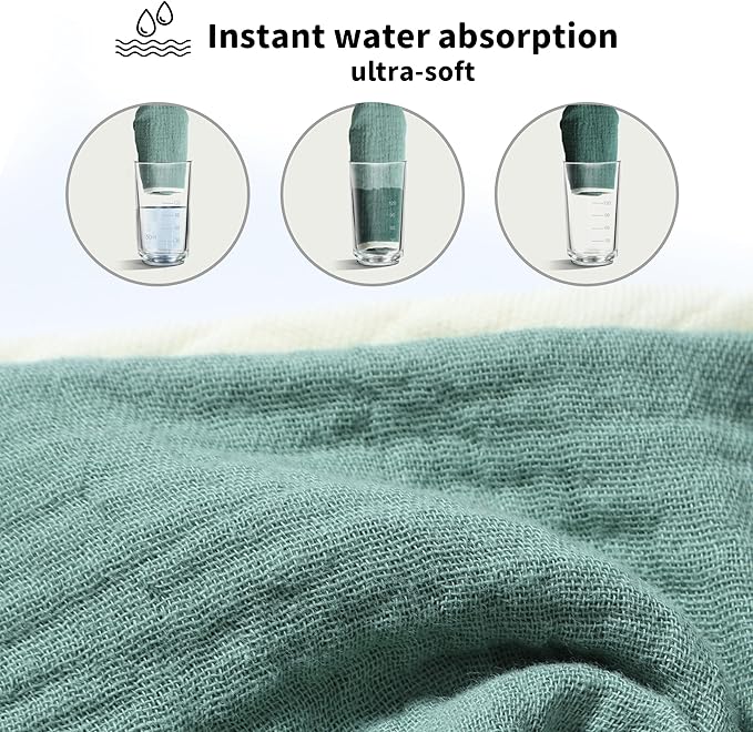 Magnetic Bandana Drool Bibs 6-pack - Magnetic Closure Baby Bibs - Safe, Easy, Chic Teething Bib