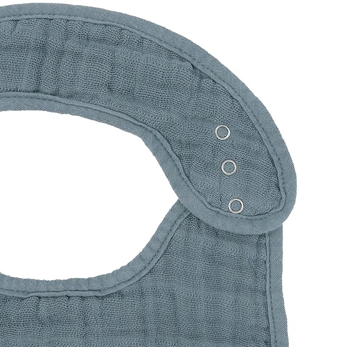 Little Unicorn Premium Classic Bib 3 pack | Adjustable as baby grows | Soft fabric on skin | Great for first time eaters (Farmyard)