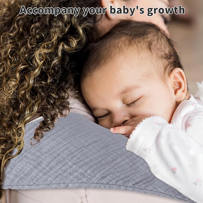 Magnetic Bandana Drool Bibs 6-pack - Magnetic Closure Baby Bibs - Safe, Easy, Chic Teething Bib