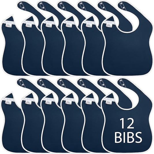 Large Waterproof Bibs Outdoor Collection - 4pk, 12pk, 48pk