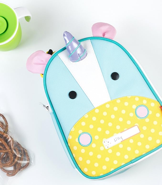 Bottle Labels, Write-On Name, Self-Laminating, Waterproof, Baby Bottle Label for Daycare, Made in The USA (Playful Patterns Set of 2)