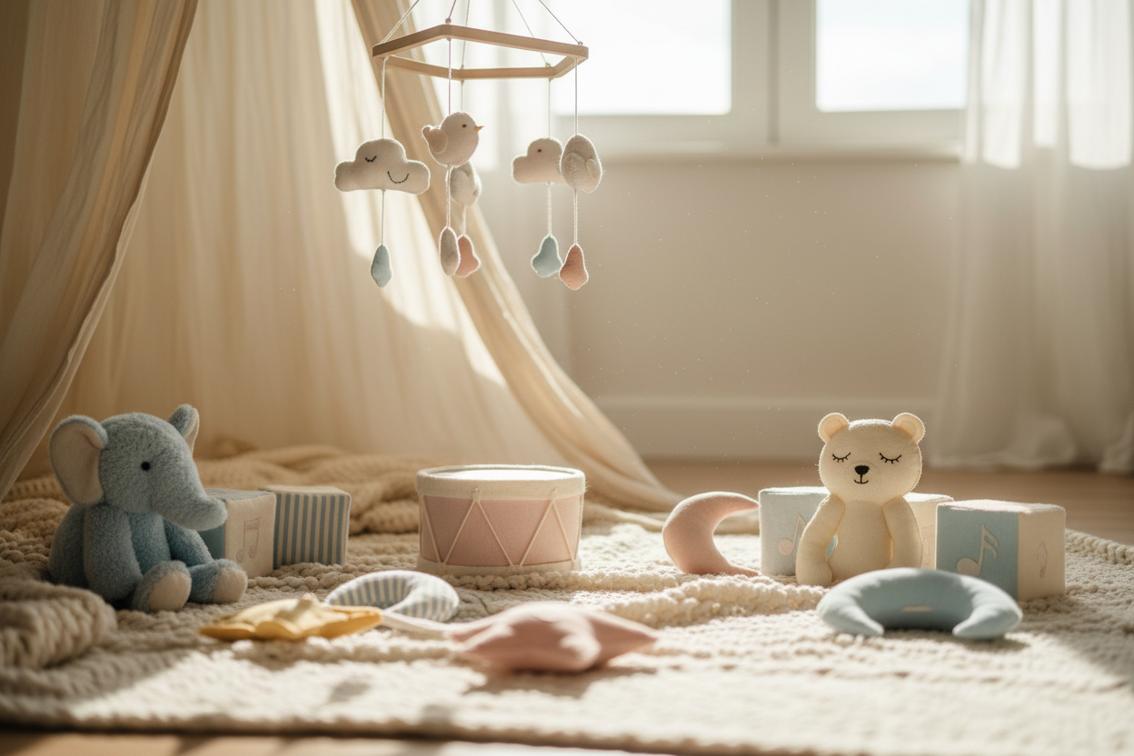 soft rhythms for everyday playtime baby